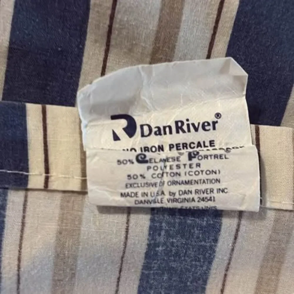 Dan River Striped Percale Sheet Set
